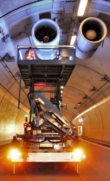 Campagne de maintenance et de nettoyage des tunnels autoroutiers