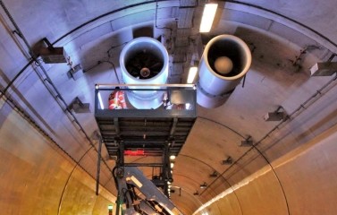 Campagne de maintenance et de nettoyage des tunnels autoroutiers