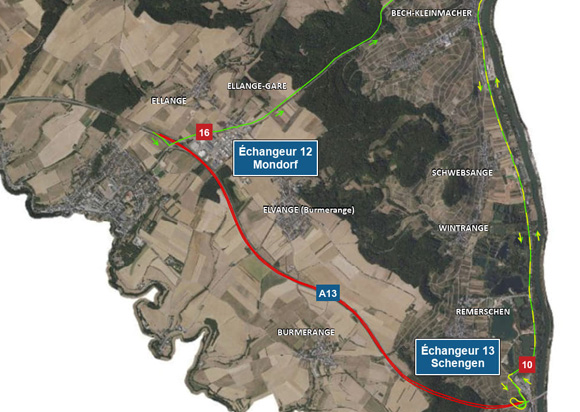 A13: Chantier dans le tunnel « Markusberg » (18.05.2025)