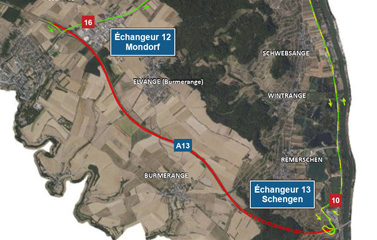 A13: Chantier dans le tunnel « Markusberg » (18.05.2025)