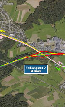 A6: Chantier entre l'échangeur Bridel et l'échangeur Steinfort (11-14.07.2025)