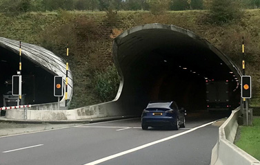 A13: Barrage d’une voie de circulation dans le tunnel Markusberg en direction de l’Allemagne à partir du mardi 29 juillet 2025