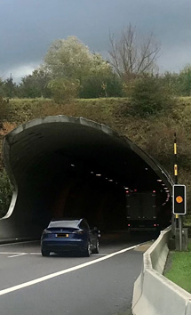 A13: Barrage d’une voie de circulation dans le tunnel Markusberg en direction de l’Allemagne à partir du mardi 29 juillet 2025