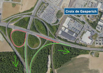 Chantier sur la croix de Gasperich (06-09.03.2026)