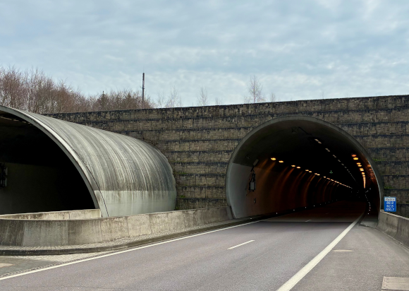 Autoroute A7: levée des mesures préventives dans le tunnel Stafelter dans la nuit du 23 au 24 mars 2026