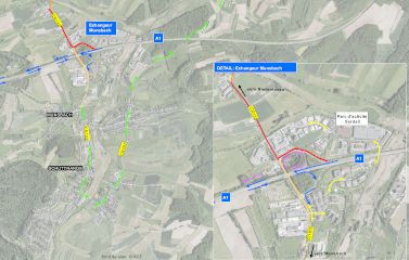 CR132: Réfection de la couche de roulement entre Niederanven et Munsbach (18-20.07.2026)